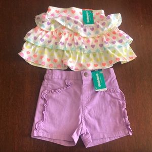 Garanimals bundle of shorts and skort